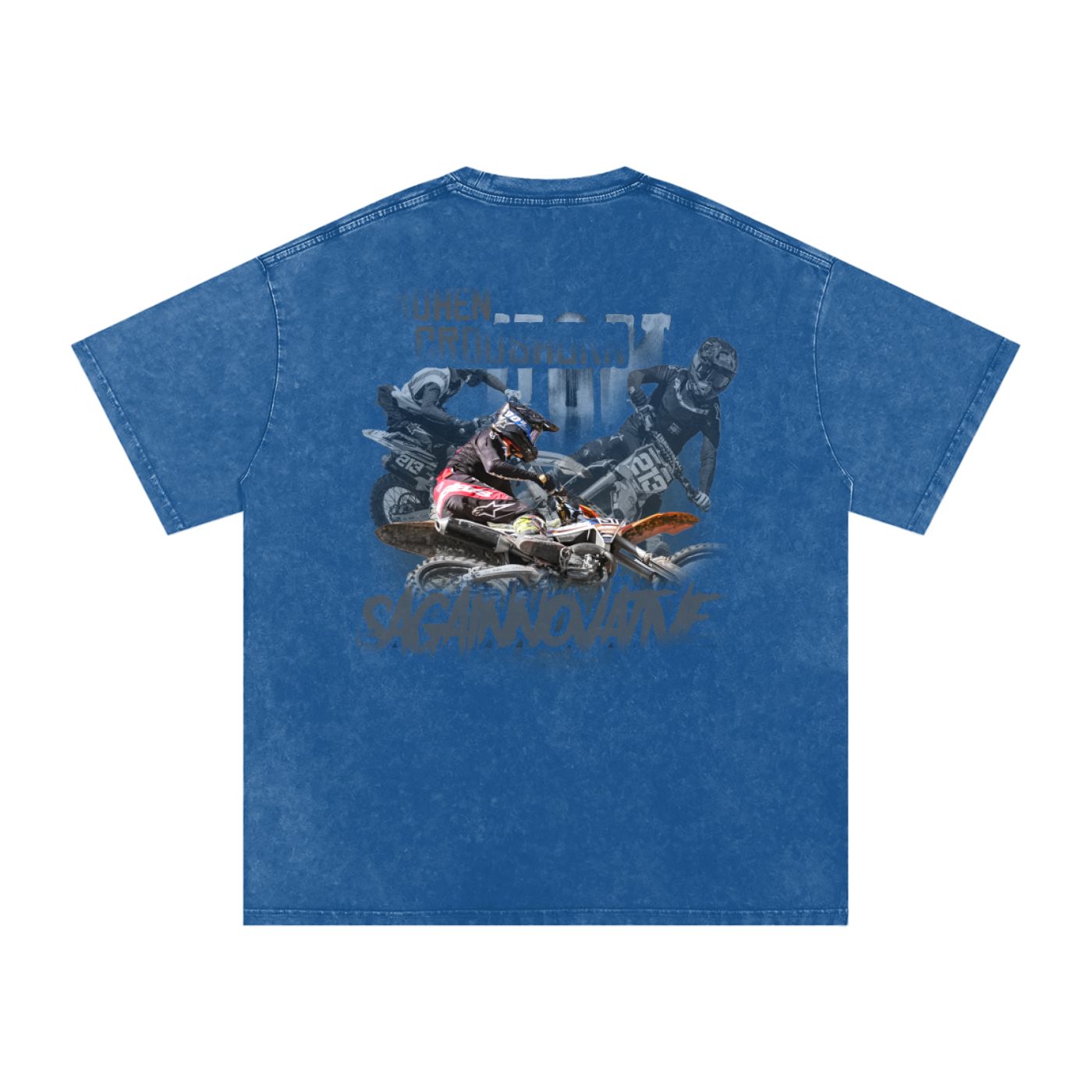 Saga Innovative Signature Series Acid Wash Unisex T-Shirt