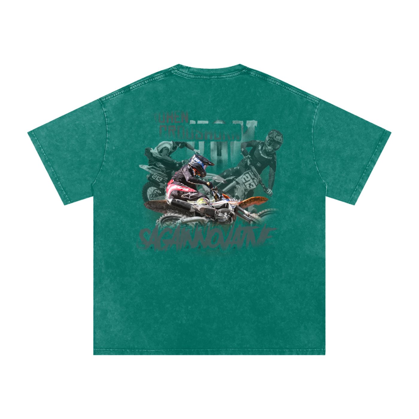 Saga Innovative Signature Series Acid Wash Unisex T-Shirt