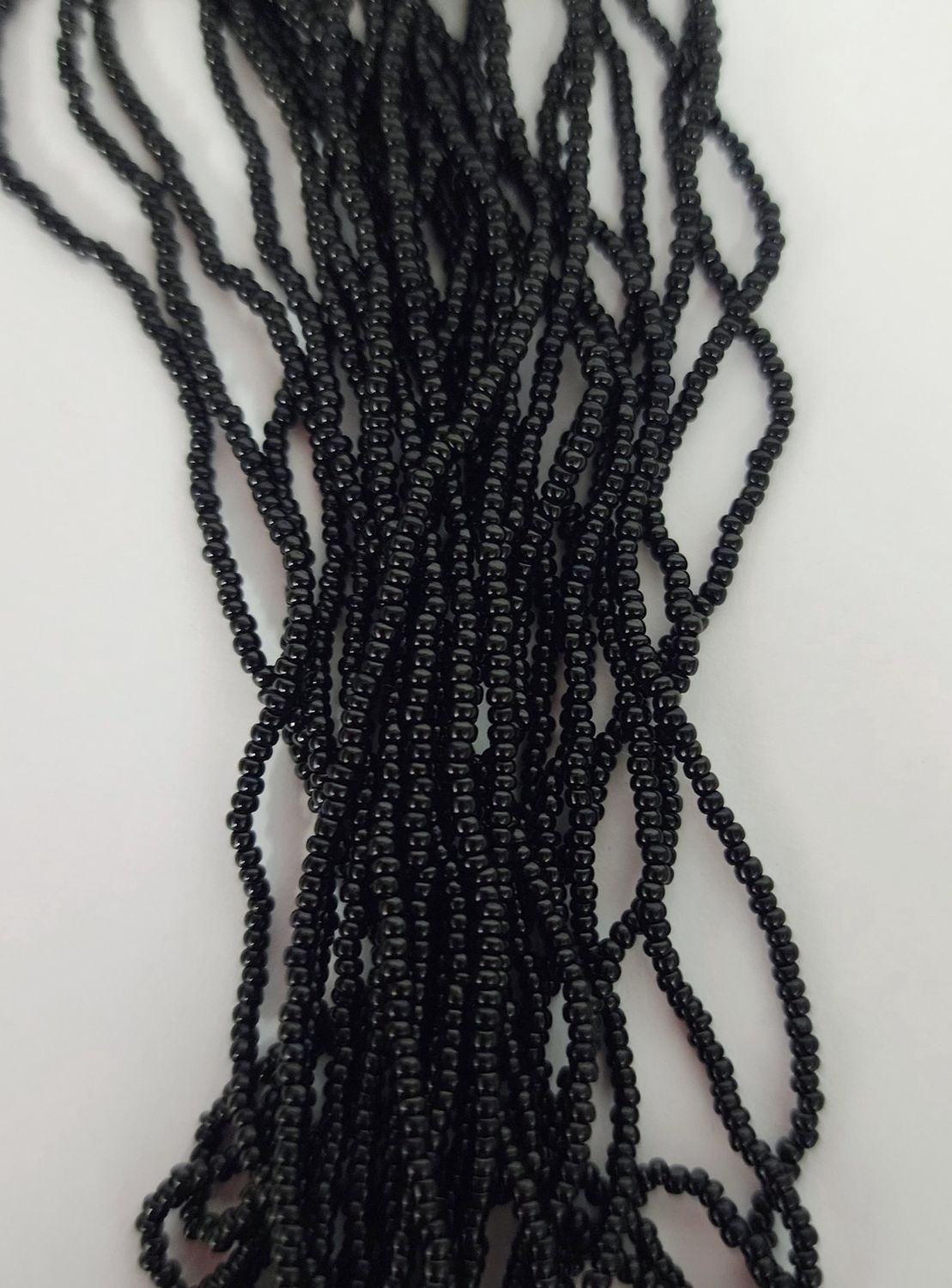 Opaque Black Size 13 6 Strands