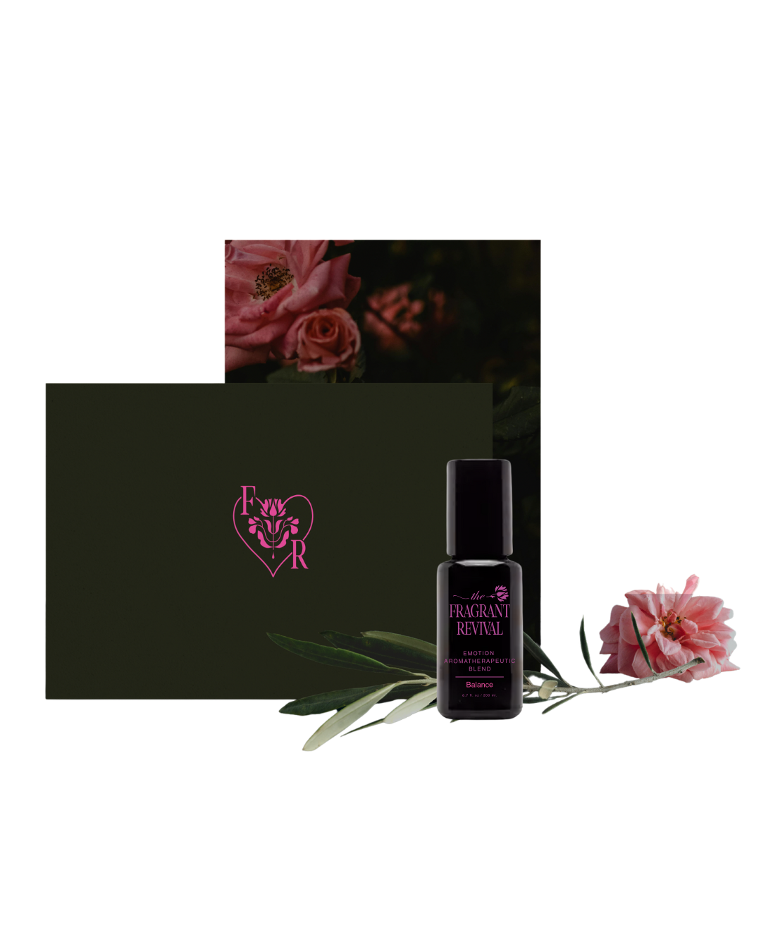 Fragrant Oil Blend w/ Emotion Prompt Card