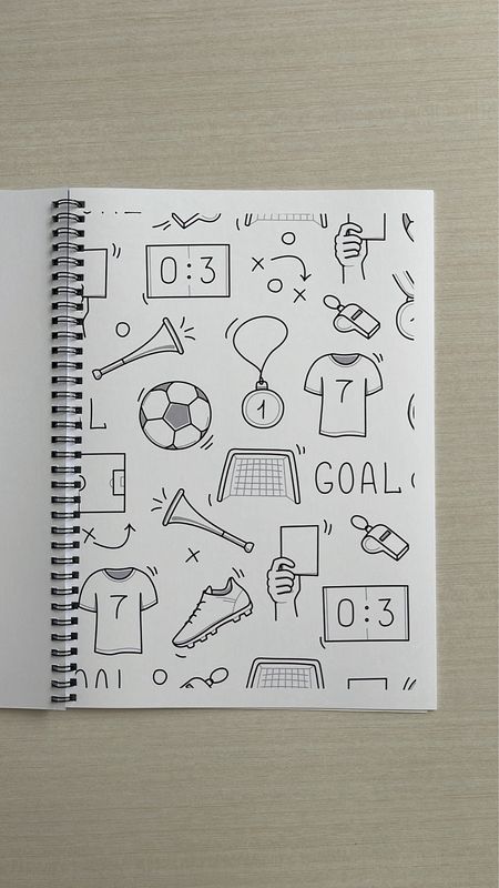 Soccer Coloring Book