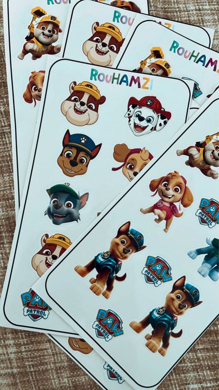 Rescue Stickers – Paw Patrol Edition