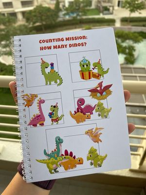 Colorasaurus Fun Book