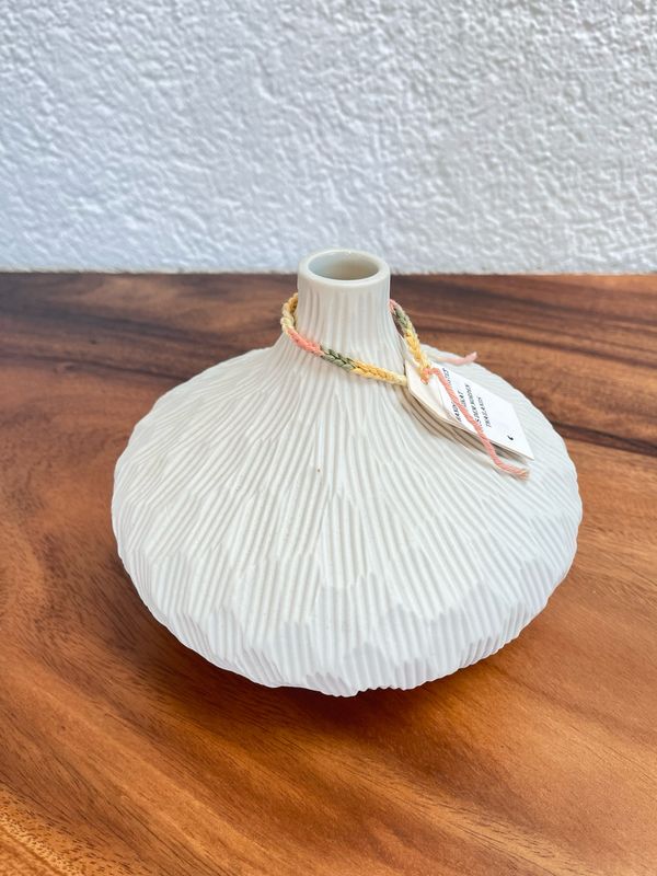Vase  White Pumpkin
