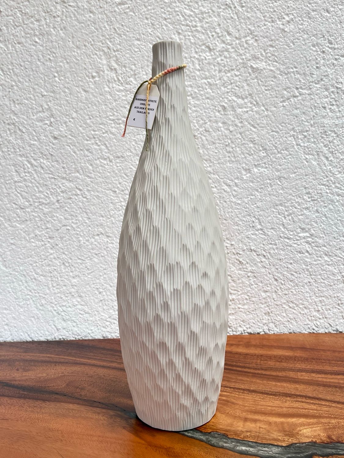 Vase  White Honeycomb