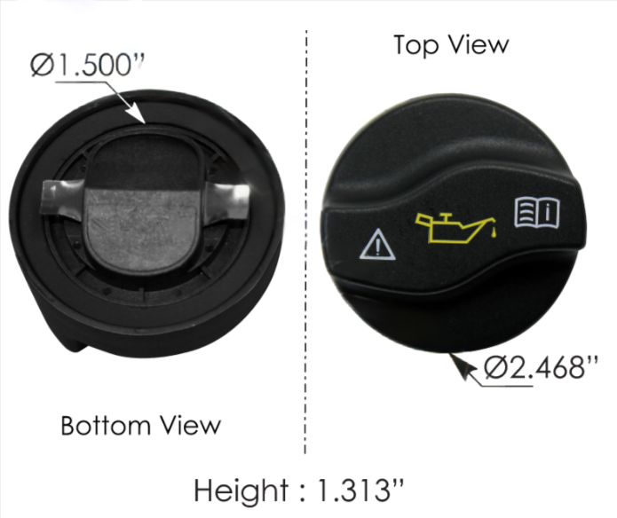 572.4004 ENGINE OIL FILL CAP