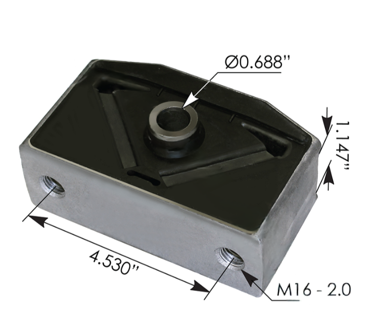 M20308	Cabin Mount Bushing Peterbilt/Kenworth