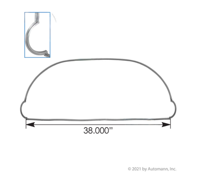 M23720	VALVE COVER GASKET DETROIT DIESEL