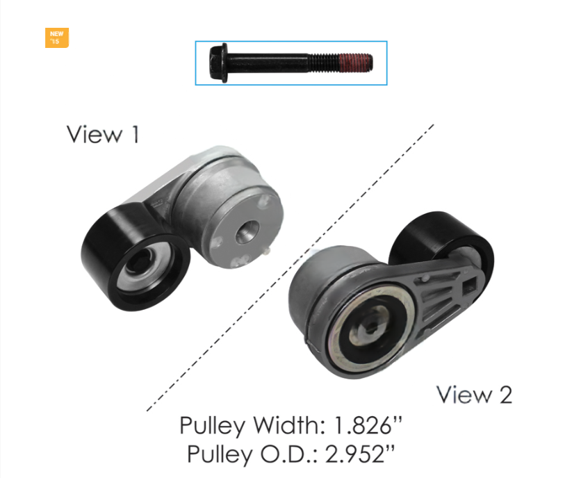 816.49526 Continental Elite Tensioner Assembly Automann