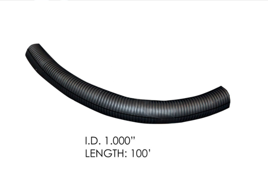 177.1001 Poly Split Loom 1 in ID - 100FT Roll