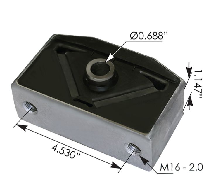 M20308	Cabin Mount Bushing Peterbilt/Kenworth