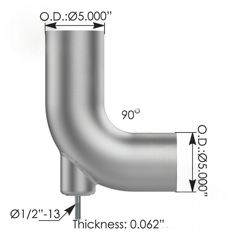 562.U4617476A - Exhaust Elbow Freightliner 562.U4617476A - Exhaust Elbow Freightliner