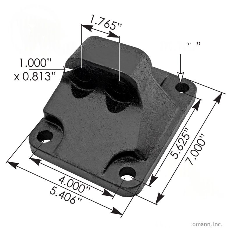 Engine Support Bracket LH Detroit Diesel Automann #M238400