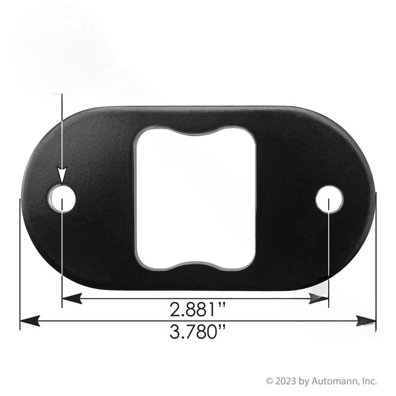 HLK2443S - Bracket Grille Mount Plate Freightliner HLK2443S - Bracket Grille Mount Plate Freightliner