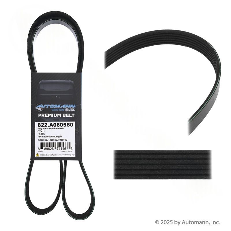 822.A060560   Poly Rib Serpentine Belt