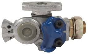 PHI12-306  Gladhand ShutOff Service Bulkhead Mount