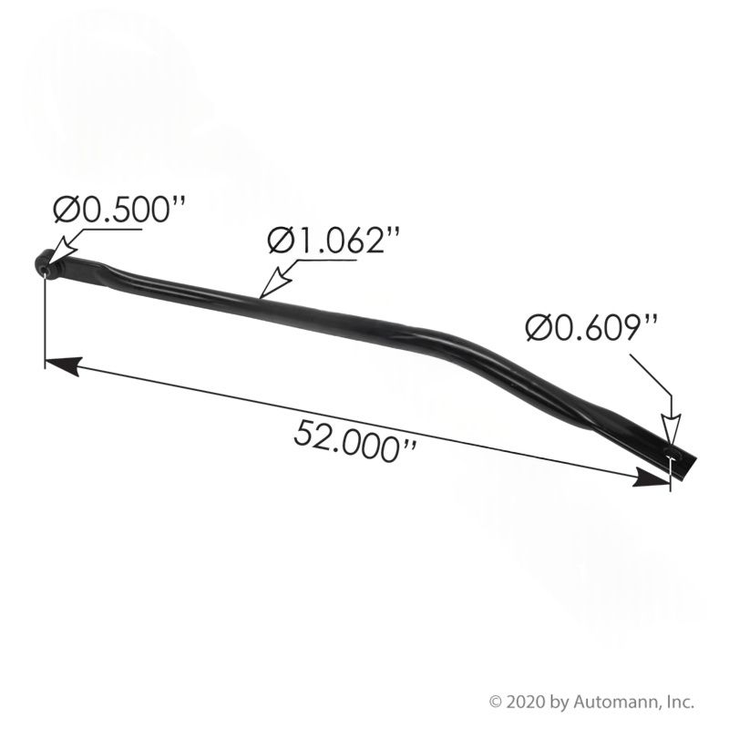 TRR4602 Radiator Support Rods RH Freightliner TRR4602 Radiator Support Rods RH Freightliner