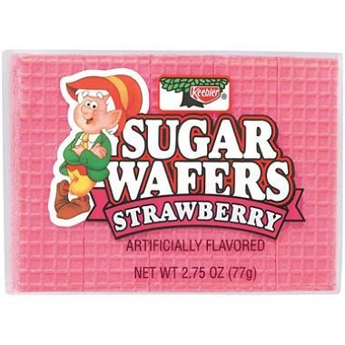 Sugar Wafers Strawberry