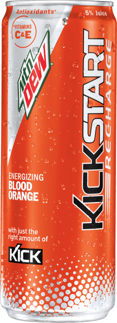 Mtn Dew Kickstart Blood Orange