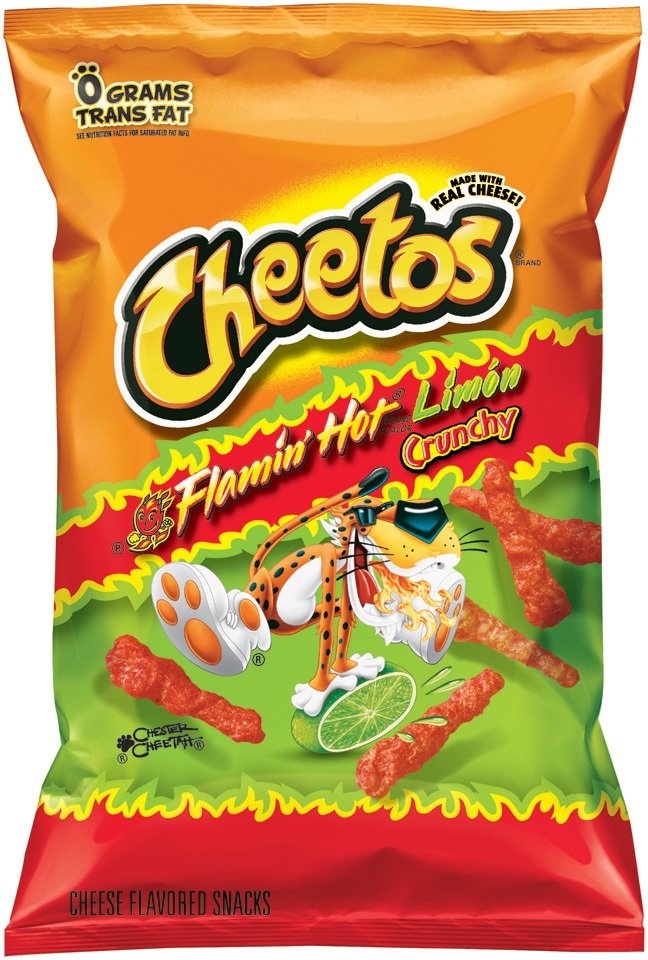 Hot Flamin Lime Cheetos Sm
