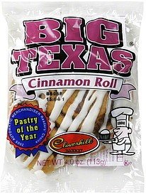 Big Texas Cinnamon Roll