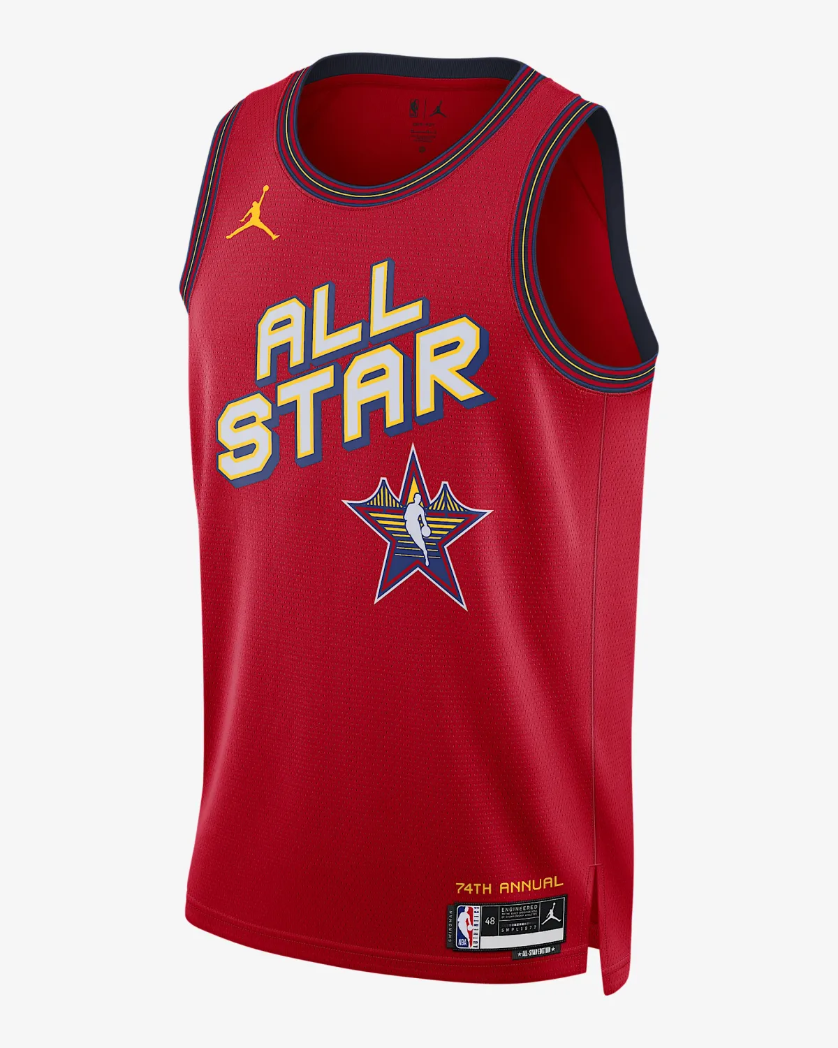 2025 All-Star Weekend (Team 1) Jordan Dri-FIT NBA Swingman Jersey 全明星男子速干球衣