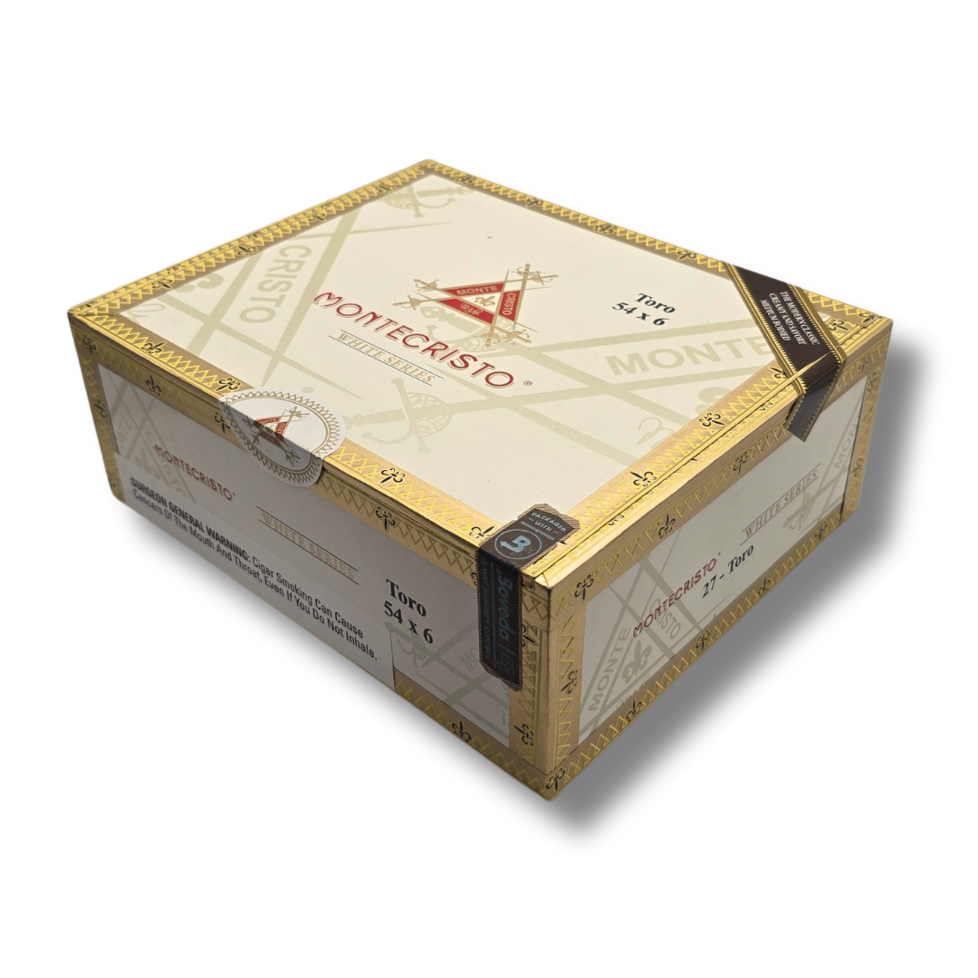 Montecristo White Toro 6 x 54 | Box of 27