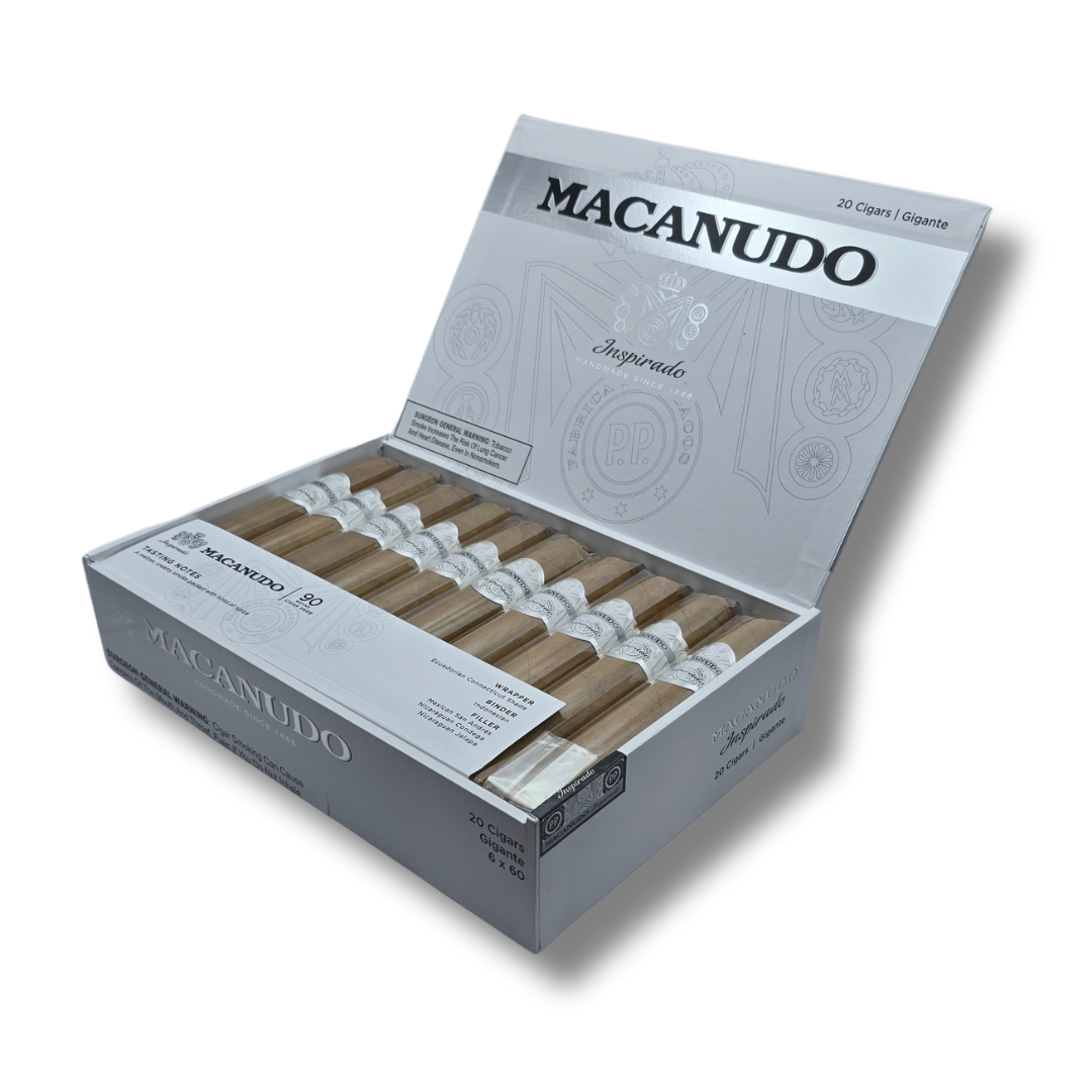 Macanudo Inspirado White Gigante 6 x 60 | Box of 20