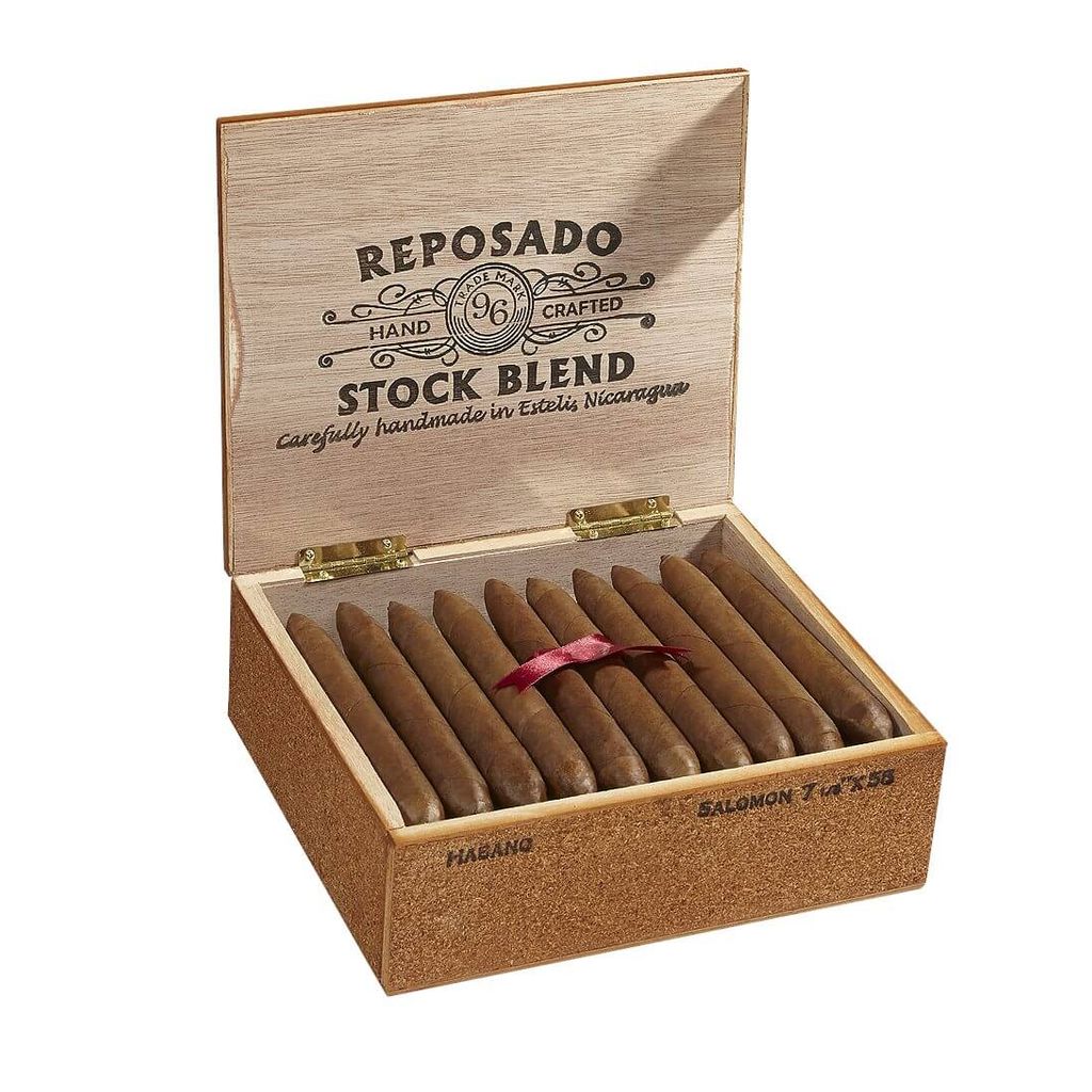 Reposado 96 Stock Blend Habano Salomon 7 1/8x58 | Box of 30