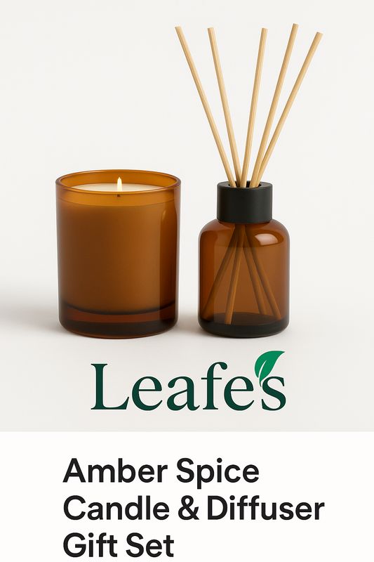 Amber Spice   Candle &amp; Diffuser Gift Set