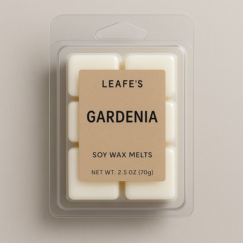Gardenia Soy Wax Melts – LEAFE’S