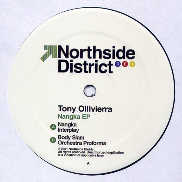 Tony Ollivierra ‎– Nangka EP