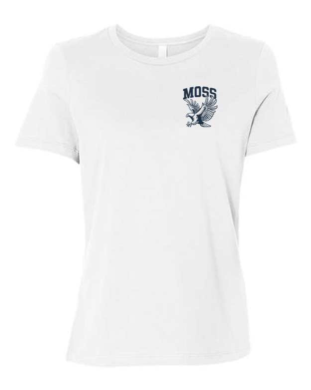 2024 MOSS Women&#39;s Bella + Canvas Relaxed Fit Tee