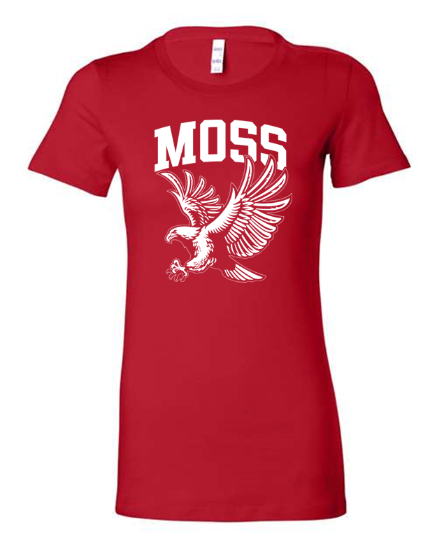 2024 MOSS Women&#39;s Bella + Canvas Slim Fit Tee