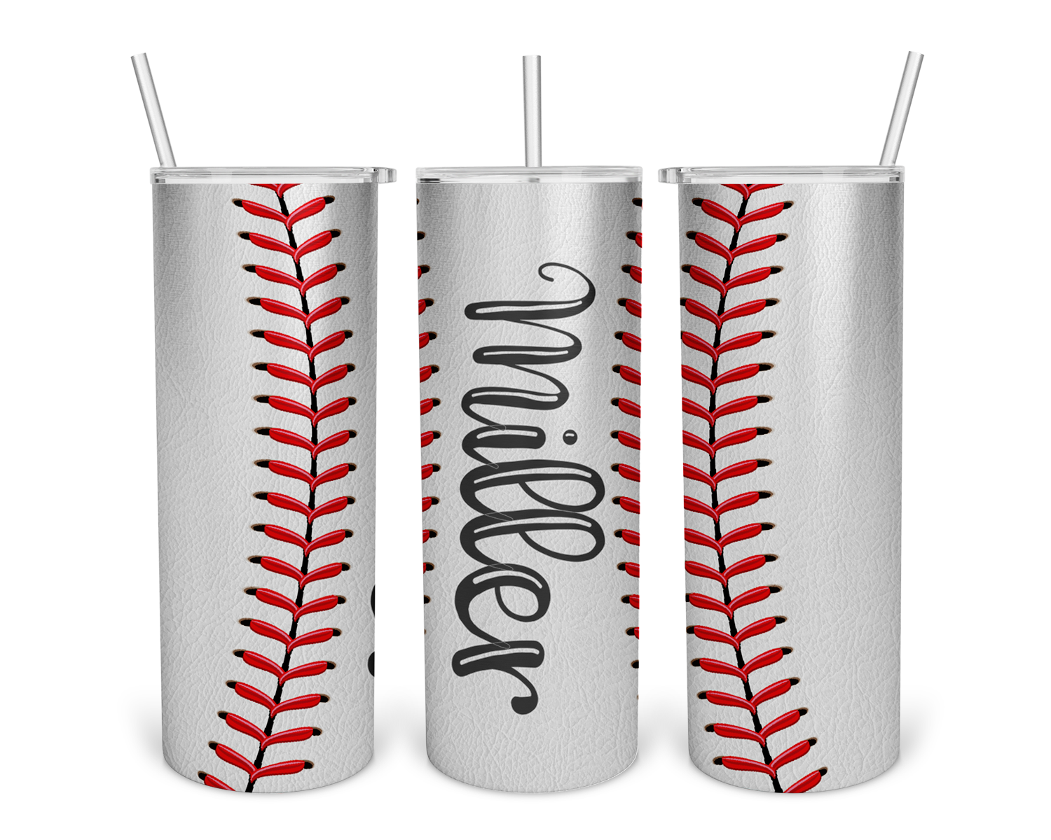 20 oz. Stainless Steel Baseball Tumbler