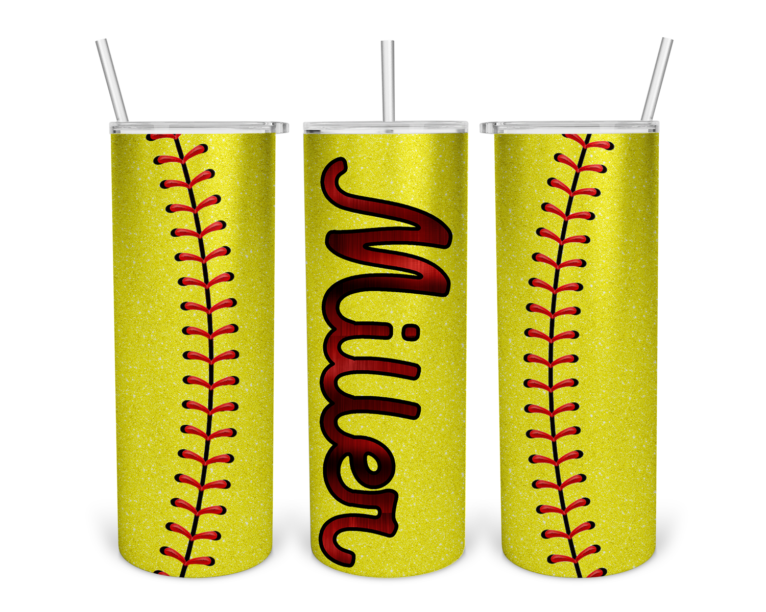 20 oz. Stainless Steel Softball Tumbler