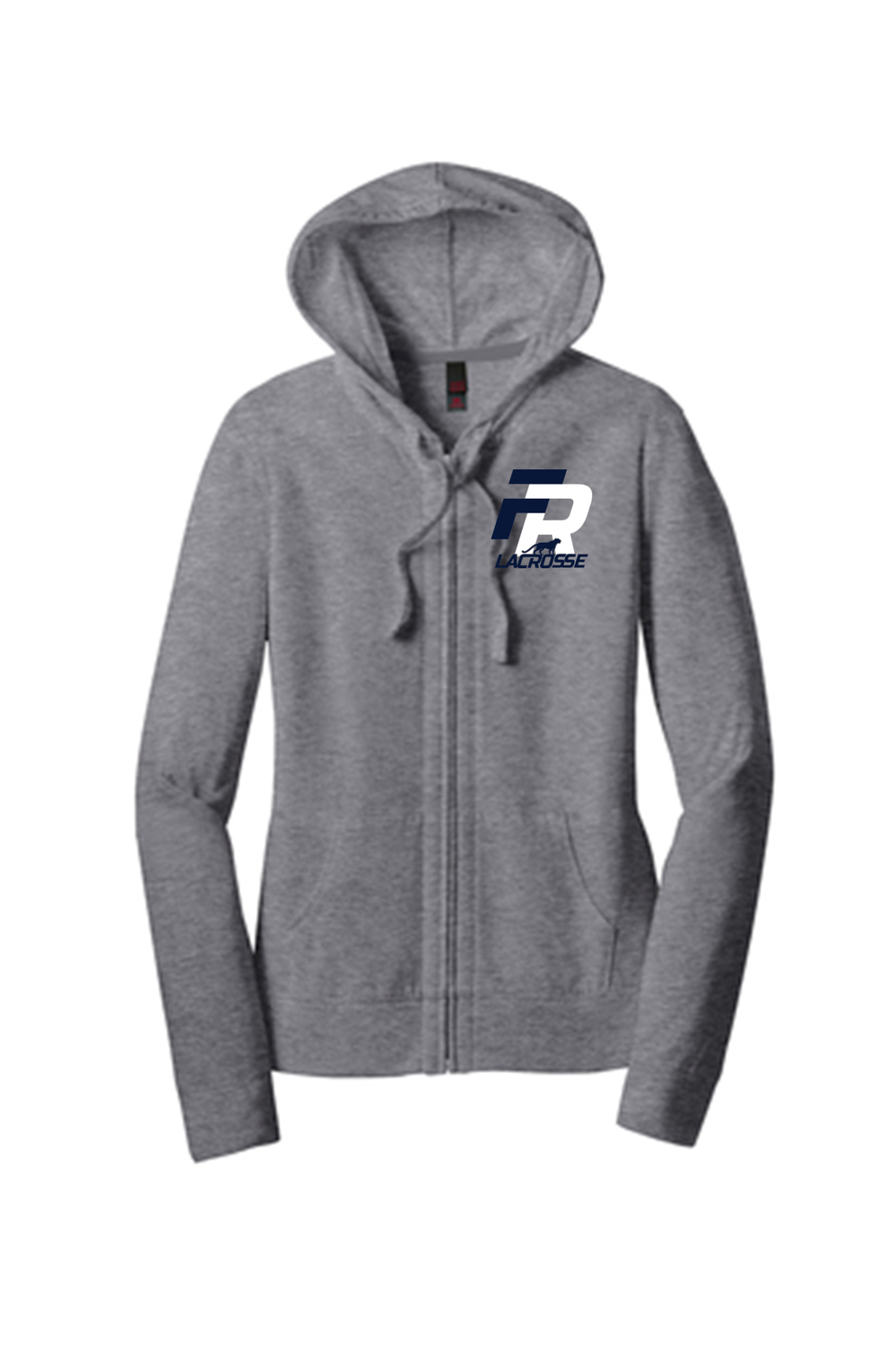 2026 FRYLAX District ® Women’s Fitted Jersey Full-Zip Hoodie