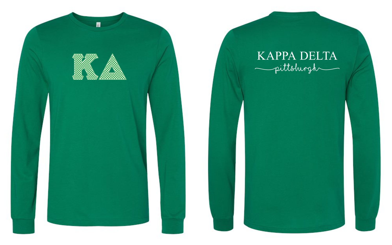 2025 KAPPA DELTA Unisex BELLA + CANVAS - Jersey  LONG SLEEVE Tee
