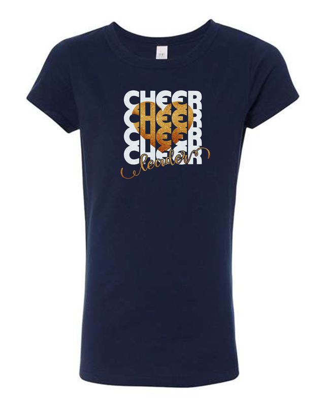 2025 FR MIDGET CHEER Girls’ Cotton Princess T-Shirt