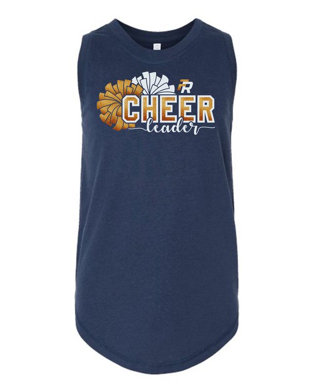 2025 FR MIDGET CHEER Girls&#39; LAT Relaxed Fine Jersey Tank