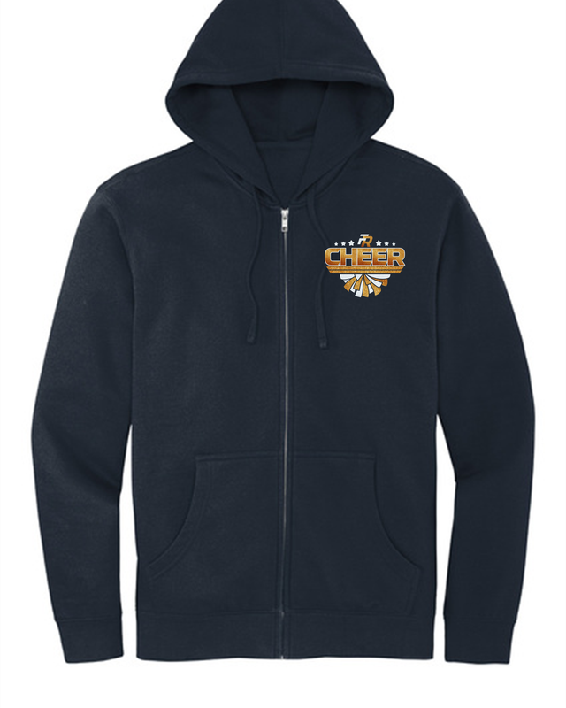 2025 FR MIDGET CHEER Unisex ADULT or YOUTH District® V.I.T.™ Fleece Full-Zip Hoodie