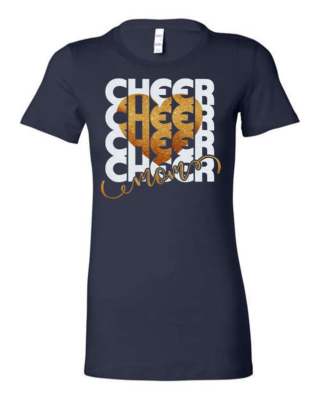 2025 FR MIDGET CHEER BELLA + CANVAS Women’s Slim Fit Jersey Tee