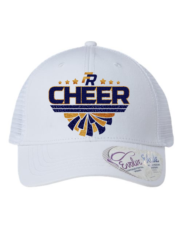 2025 FR MIDGET CHEER Women&#39;s Modern Trucker Ponytail Cap - CHARLIE
