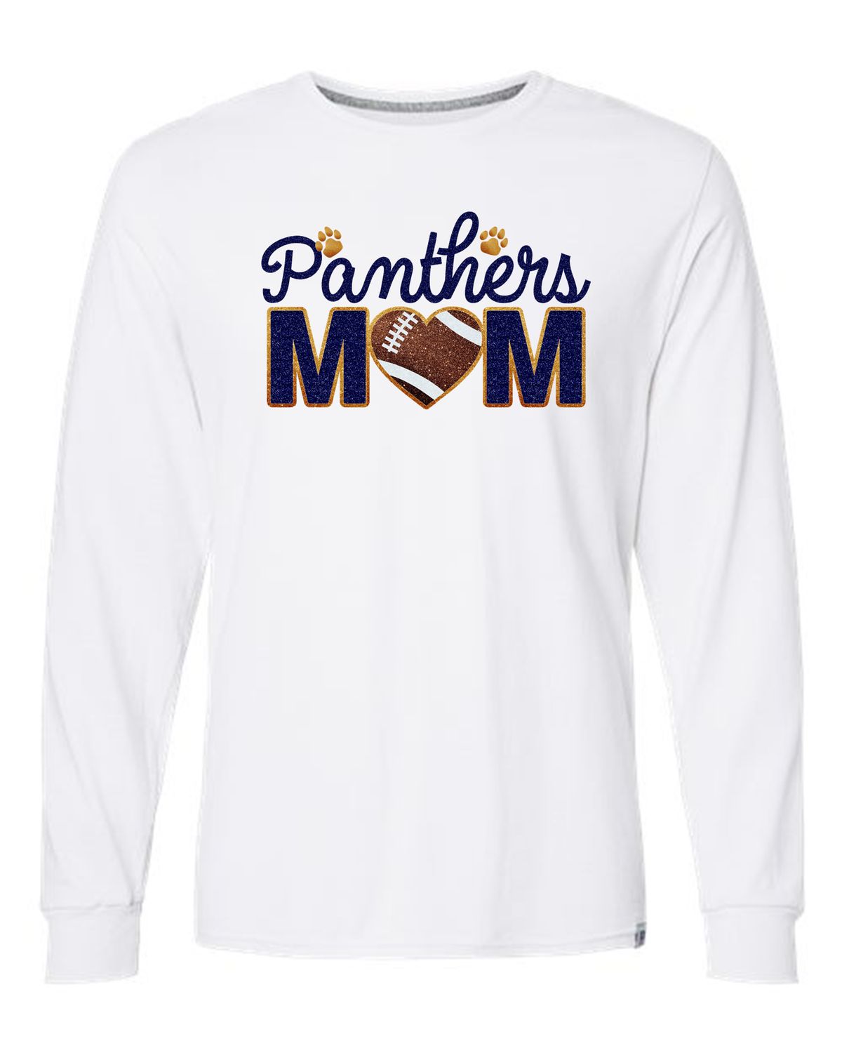 2025 PANTHER FOOTBALL Russell Unisex Dri Power® CVC Performance Long Sleeve T-Shirt