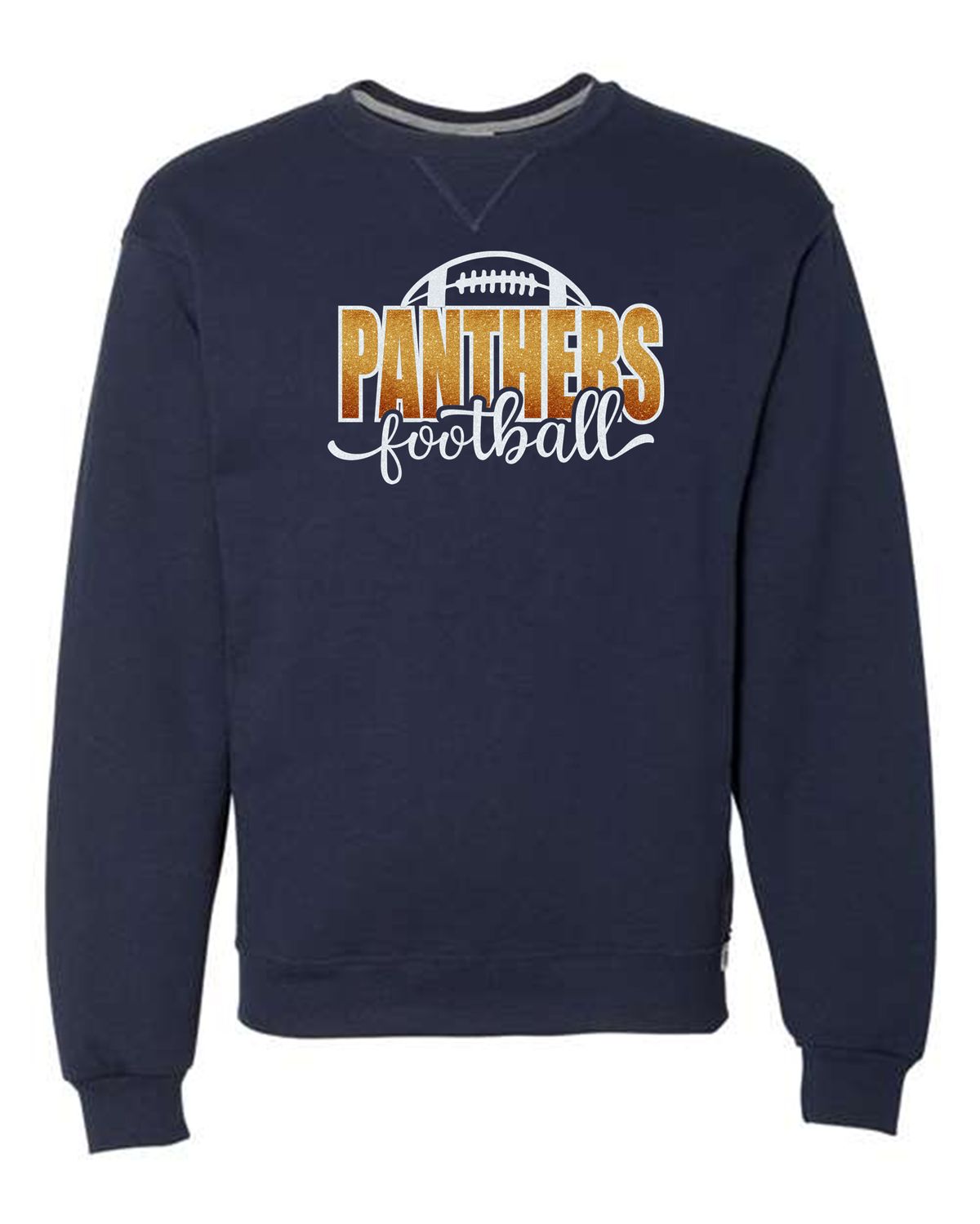 2025 PANTHER FOOTBALL Russell Unisex Dri Power® Crewneck Sweatshirt