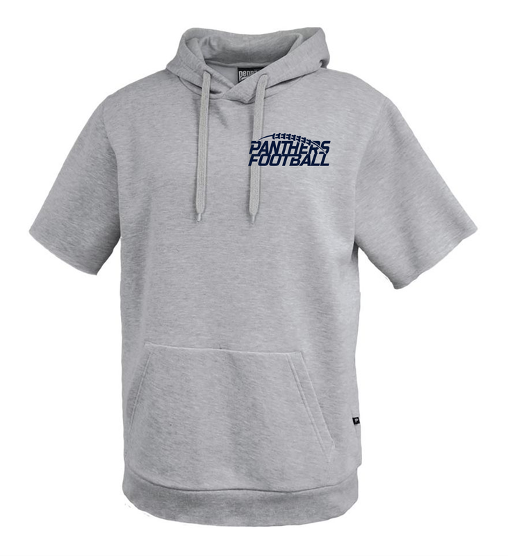 2025 PANTHER FOOTBALL  UNISEX Fleece Short Sleeve Hoodie