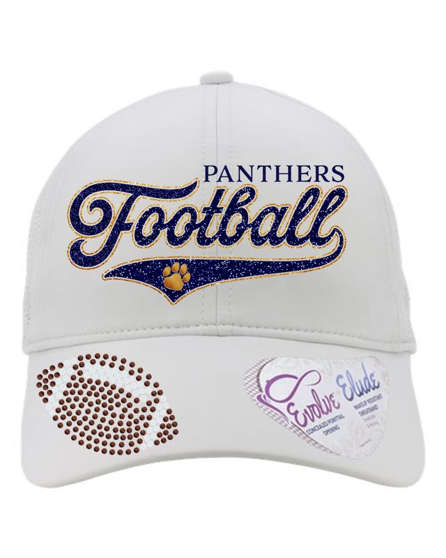 2025 PANTHERS FOOTBALL Women&#39;s Perforated Performance Cap - GABY
