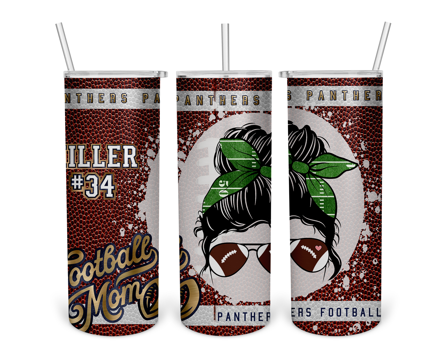 2025 PANTHERS FOOTBALL 20 OZ INSULATED TUMBLER