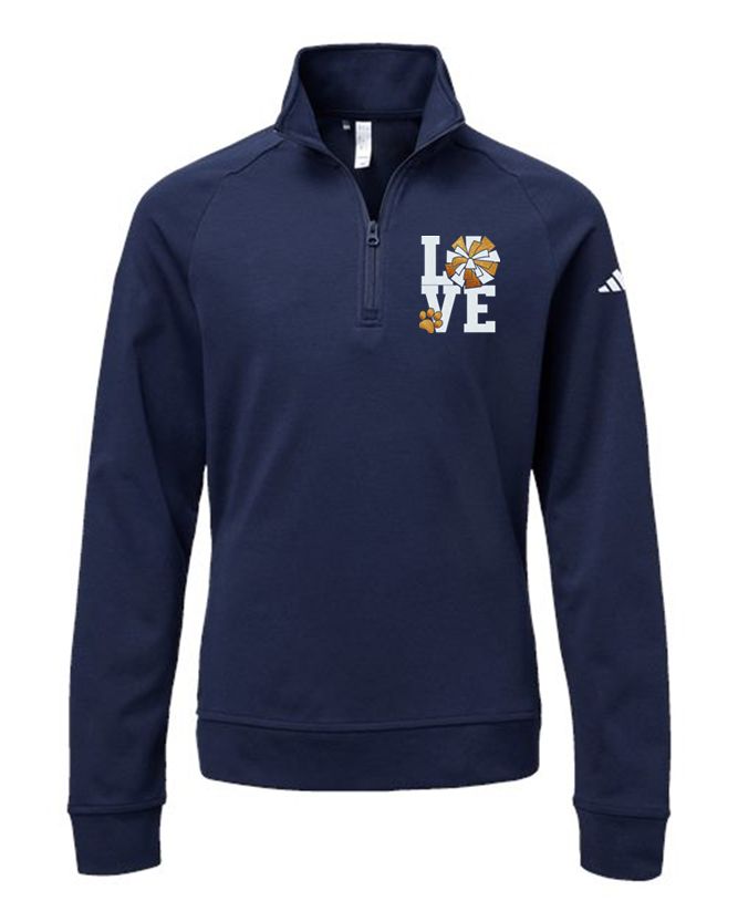2026 Midget Cheer Adidas Youth Quarterzip Performance Pullover