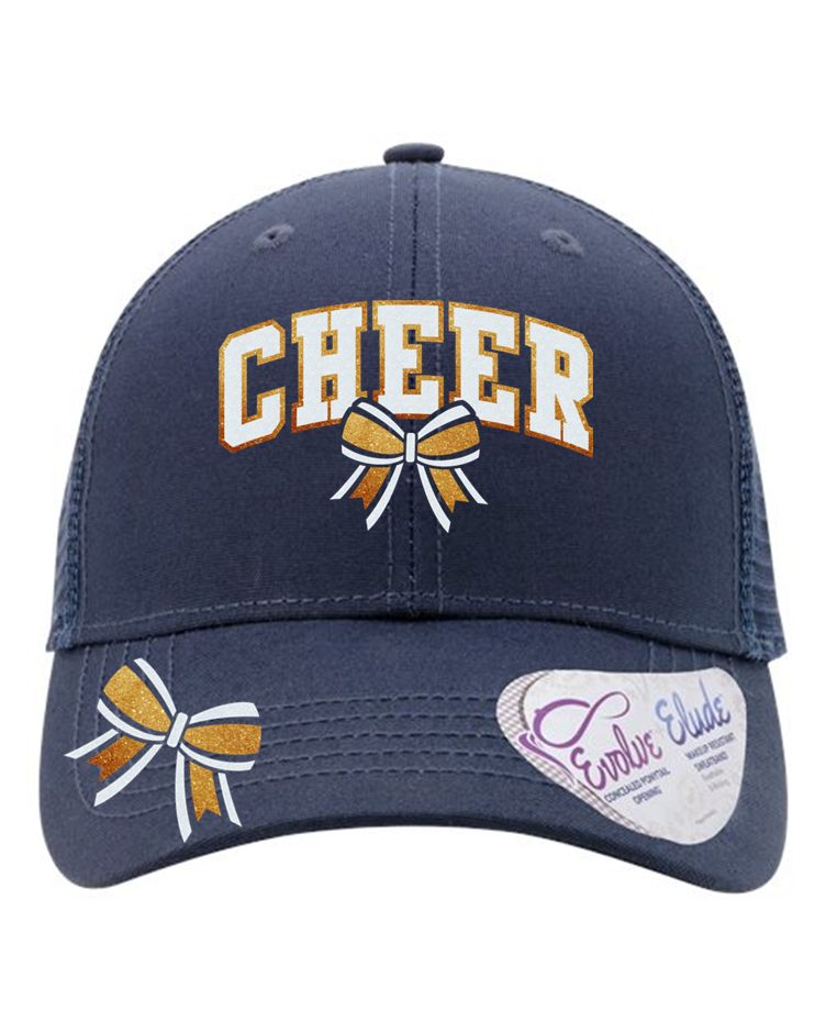 2026 Midget Cheer Women's Modern PONYTAIL Trucker Cap - CHARLIE